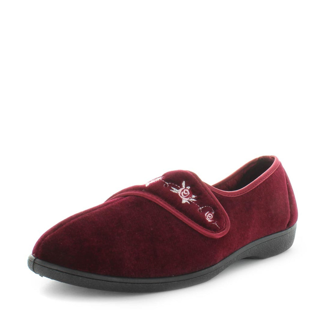 Panda PELSABETIII Slippers Uggs Burgundy Shoe 7