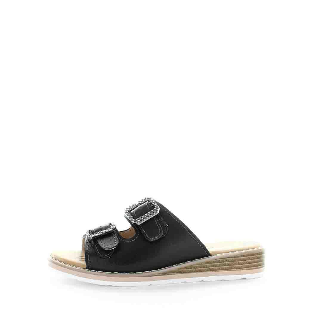 JUST BEE Women's CABO Wedges Black 39EU