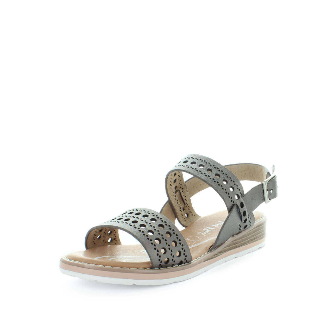 JUST BEE Women's CELECTRA Sandals Pewter 38EU