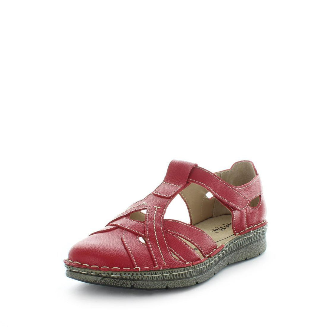 JUST BEE Women's CHIMES Sandals Red 37EU