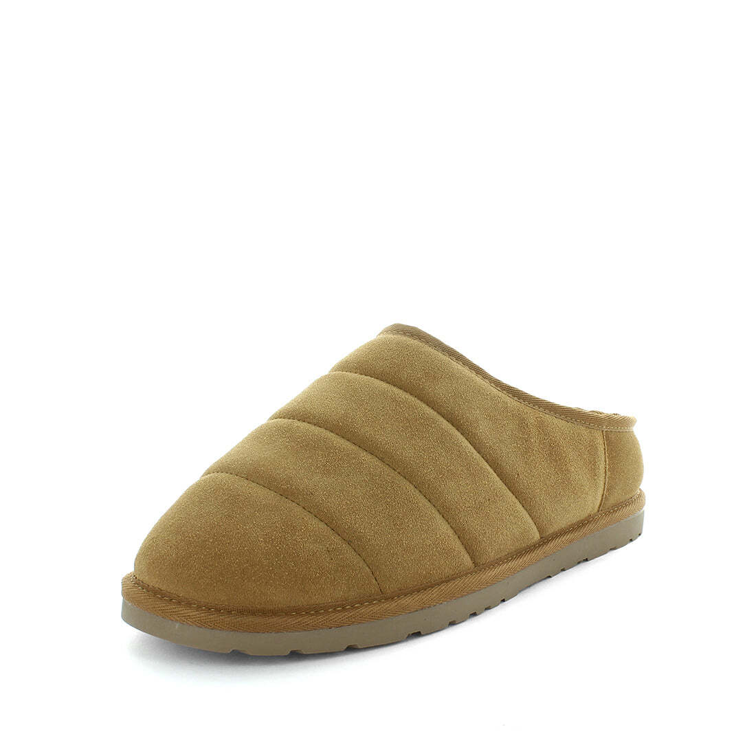 JUST BEE Women's CILIO Slippers Chestnut 10US