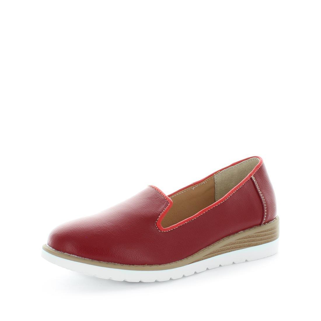 JUST BEE Women's CLAUDIA Flats Red 37EU