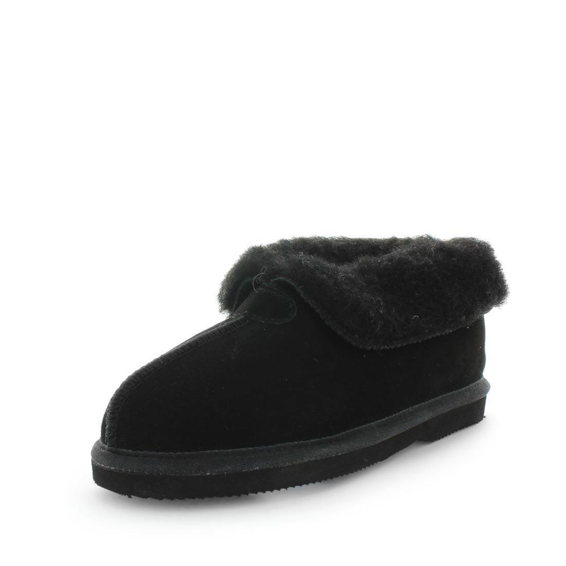 JUST BEE Women's COSA Slippers Black 9US