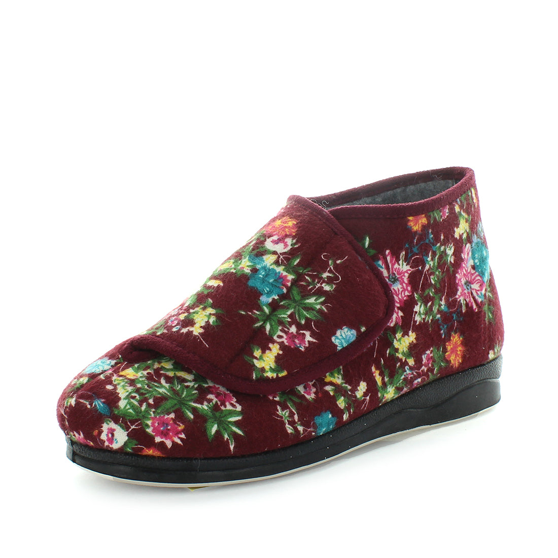 Panda PEFRAN Slippers Uggs Burgundy Floral Shoe 10