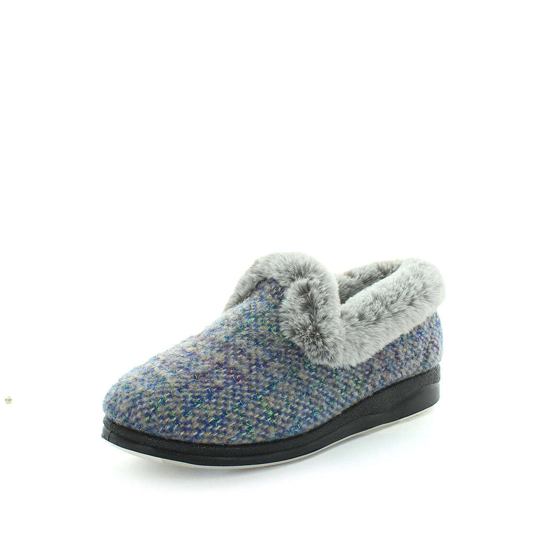 Panda PEMILLE Slippers Uggs Blue Knit Shoe 10