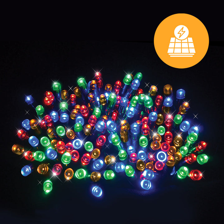 Solar Fairy Lights 500 LEDs available in 4 Colors - Multicolor