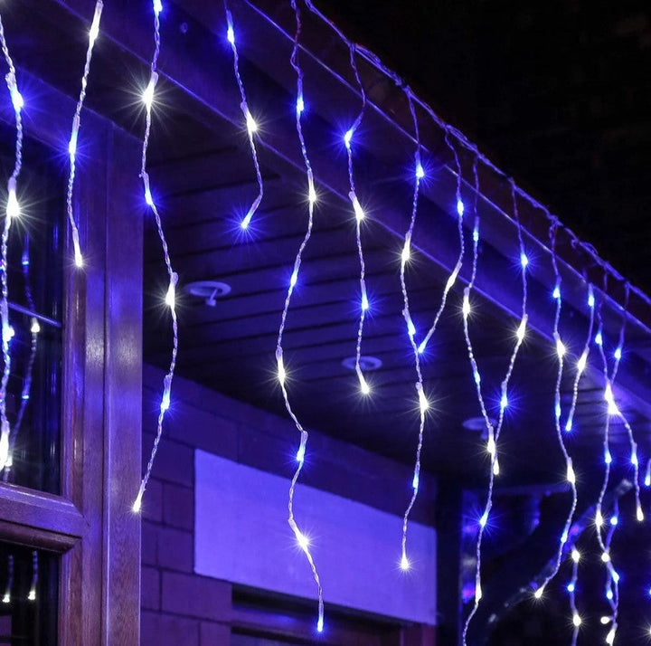 500 LED Icicle Lights – available in 4 Colors - Multicolor