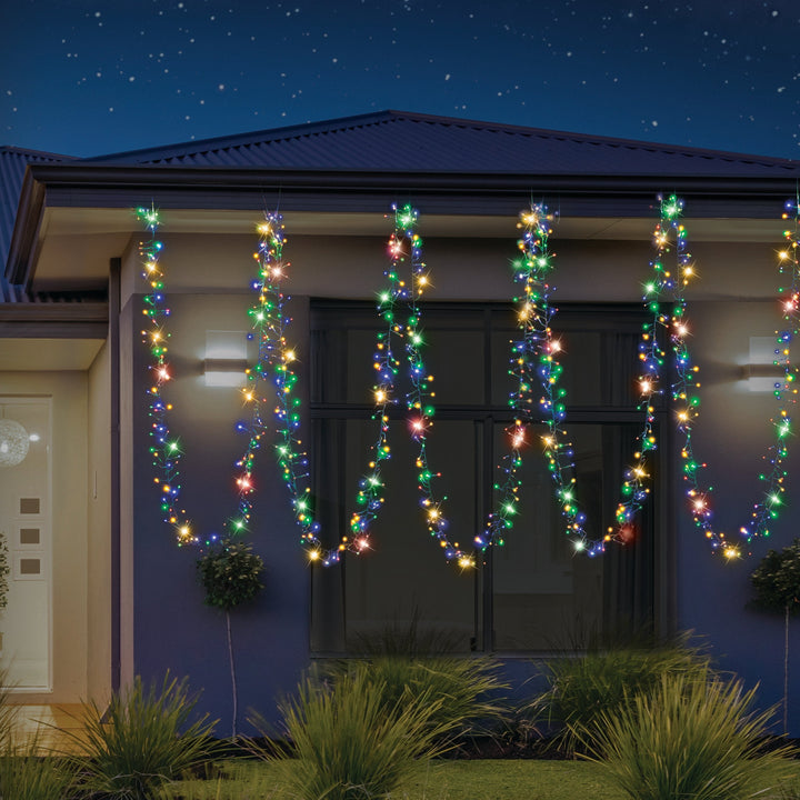 Cluster Lights 720 LEDs available in 6 Color Options - Multicolor