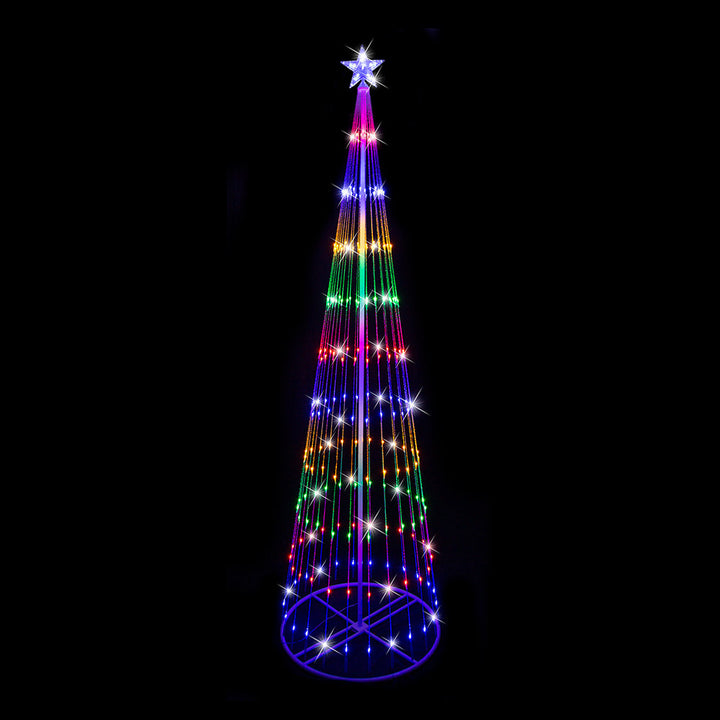 LED Digital Strands Tree 2.4m Multi-Color