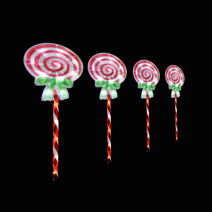 LED Candy Lollipop Path Lights 4pk