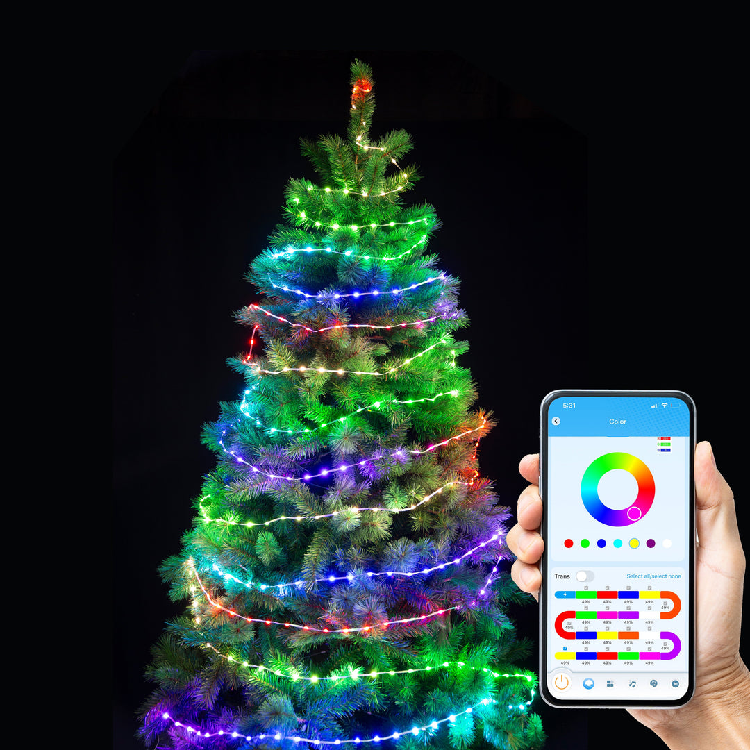 App Controlled Lightshow Fairy Lights LEDs Reel available in 2 Lengths - 10 meter