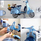 NNEOBA NEW Roman Vespas 125 MOC 10298 Motorcycle City Toys