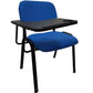 NNECN Lecture Chair with Table Top for Classroom Lecture Training Conference (Set of 6-Blue)