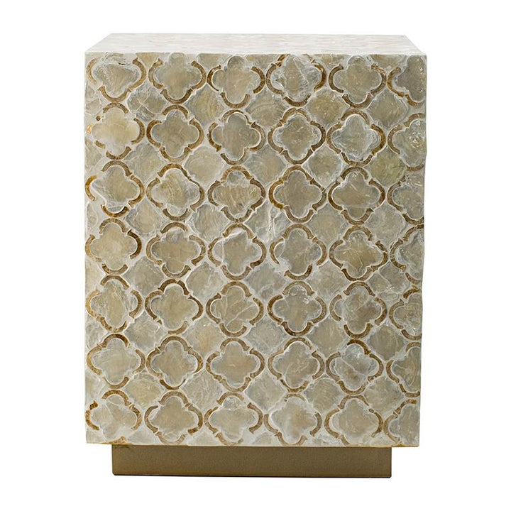 HAYMEN SQUARE SHELL STOOL/TABLE