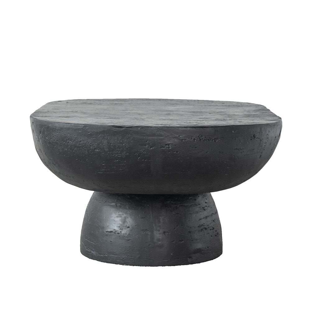 BLACK IS BACK CEMENT COFFEE TABLE