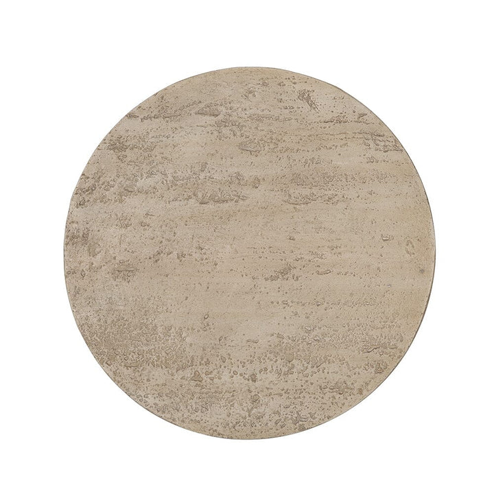 LOGAN CEMENT ROUND SIDE TABLE