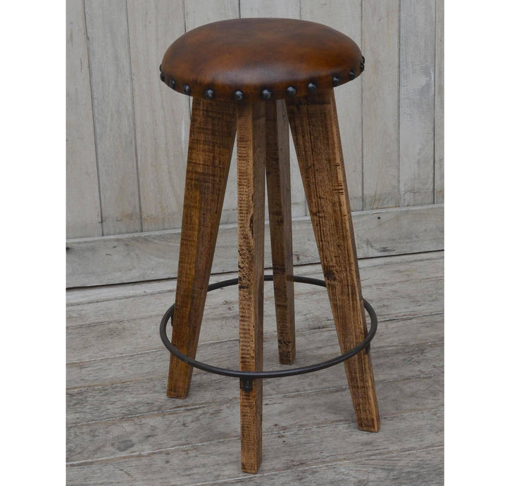 LEATHER MUSHROOM STOOL