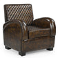 ARMSTRONG HAND MADE LEATHER ARM CHAIR