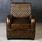 ARMSTRONG HAND MADE LEATHER ARM CHAIR