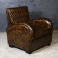 ARMSTRONG HAND MADE LEATHER ARM CHAIR