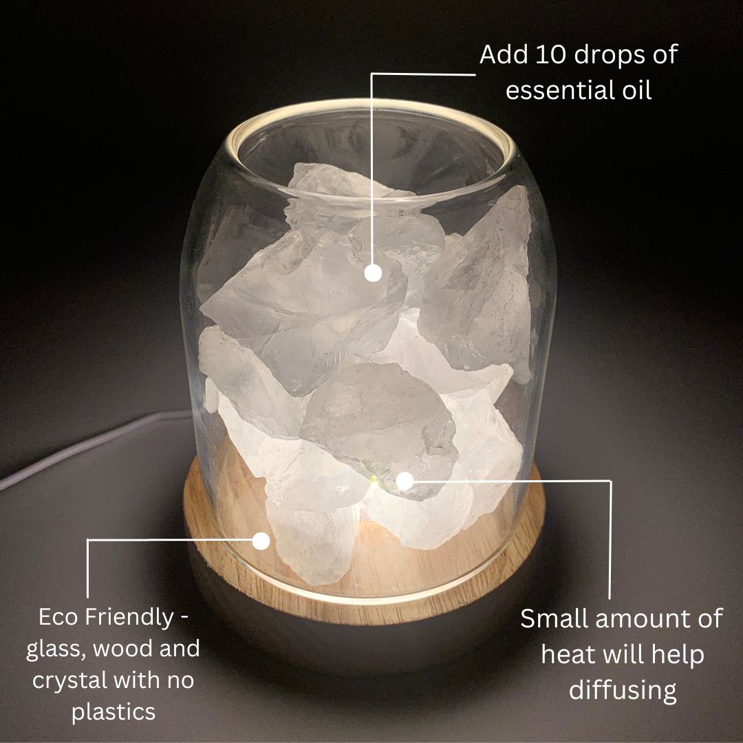 Aurora Crystal Diffuser - Clear Quartz