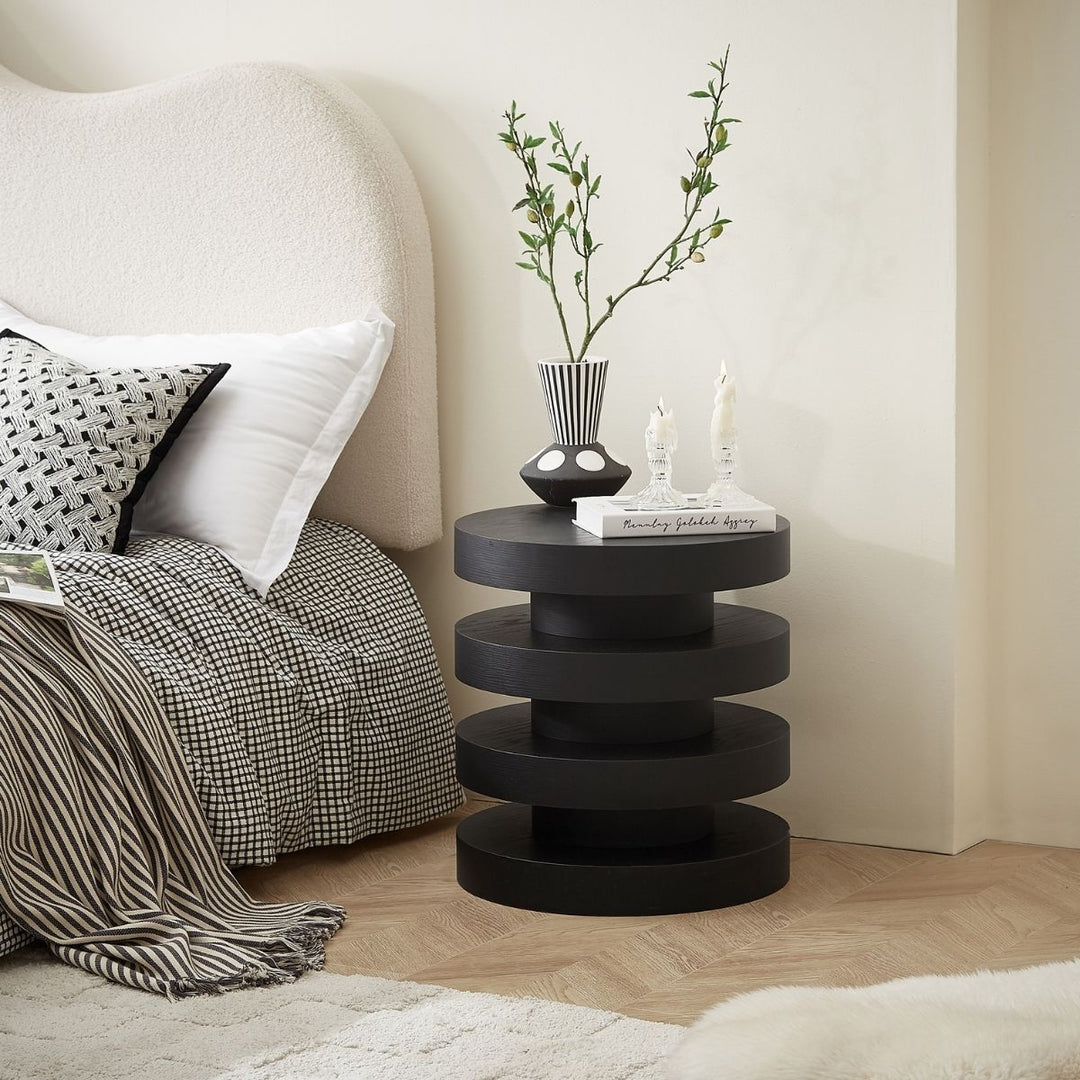 Arya Black Side Table