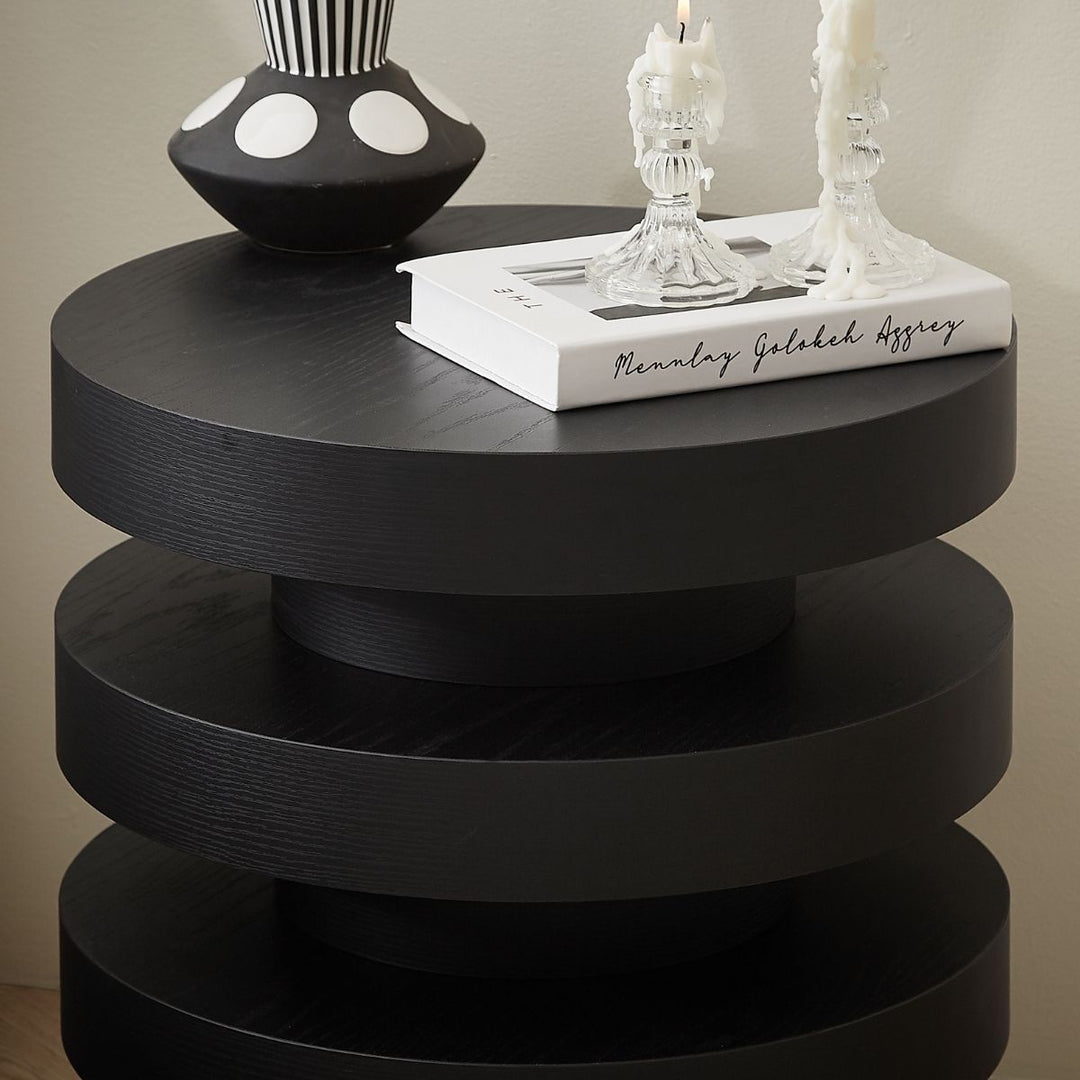 Arya Black Side Table