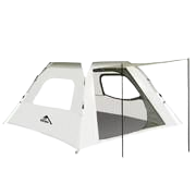 Four-sided tent with Sunshade Awning - Large size (240x240x155cm), High-Strength UV Protection and Multi-Coating Waterproof for outdoor excursions