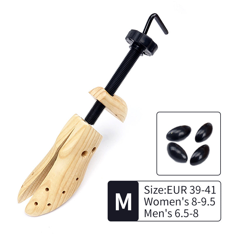 1 PCS Adjustable Wooden Shoe Stretcher for Men & Women, Size Medium (EUR 39-41)