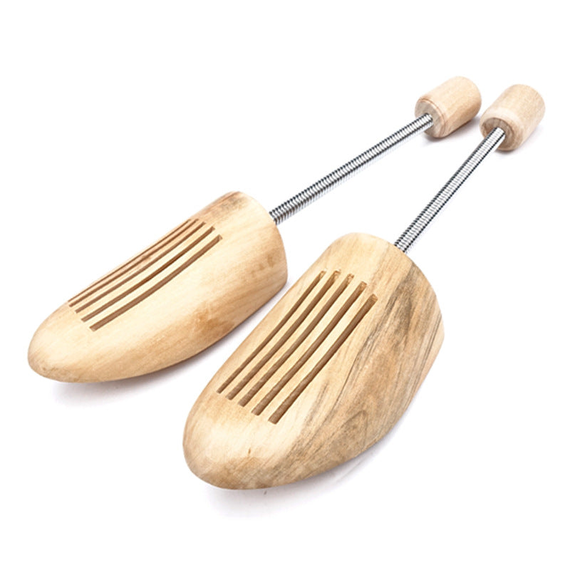 Small Wooden Spring Shoe Tree Stretcher, Size EUR 35-38  (One pair)