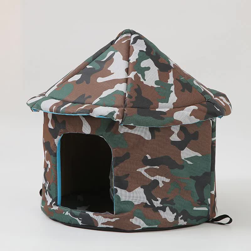 Outdoor Waterproof Cat House - Insulated, Weatherproof, Warm Shelter for Cats, Ideal for Winter Protection,Size: M 40*41cm