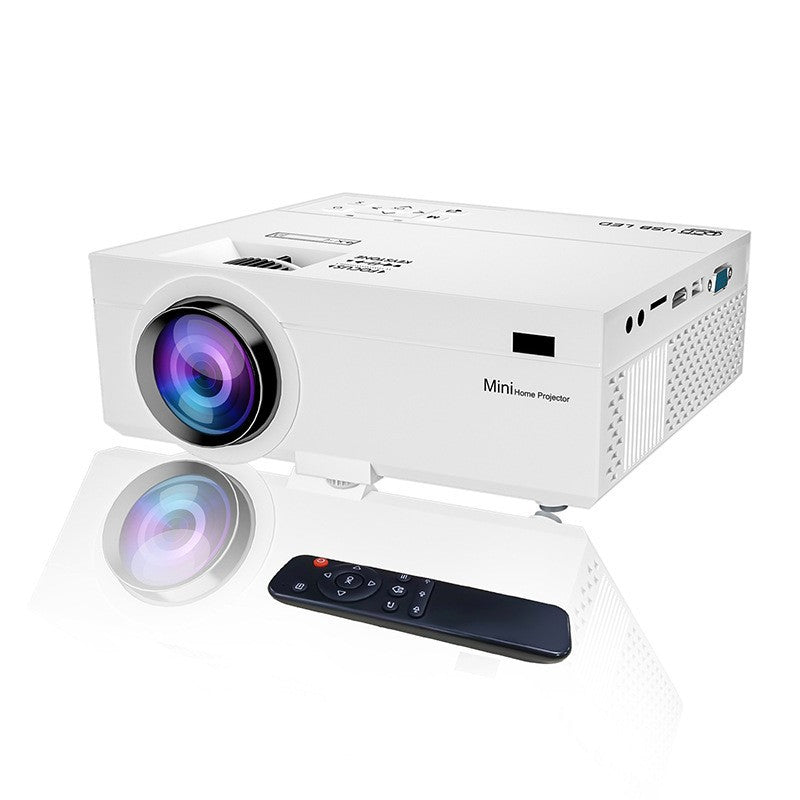 Portable Mini Projector with Multi-Interface Connectivity for Home Theater and Business Use with Wi-Fi Connectivity