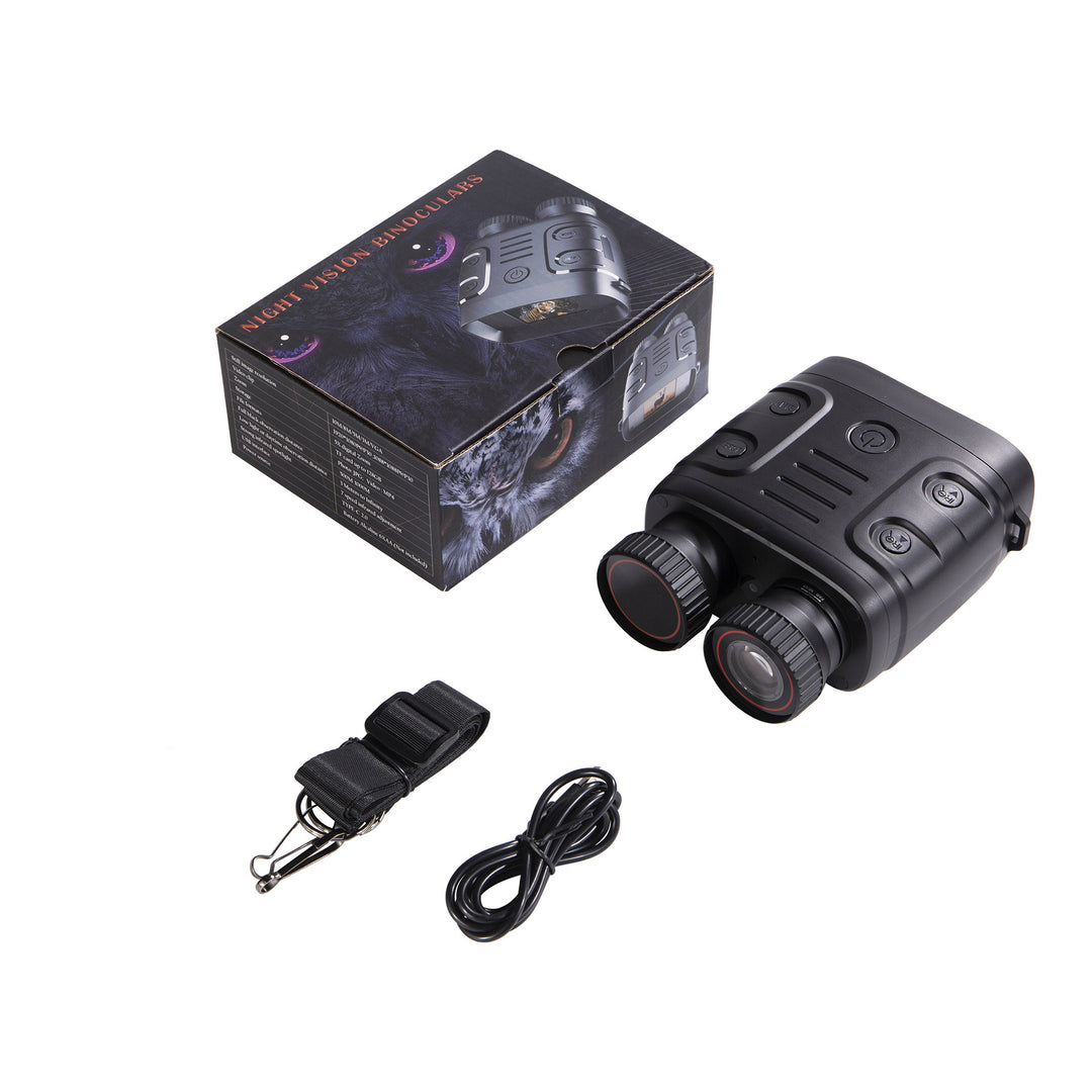 R18 Digital Night Vision Binoculars - HD 1080p, Infrared, 5x Zoom, 7-Level Infrared, 2.4" Screen, Perfect for Hunting and Outdoor Adventures