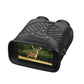 Black Digital Night Vision Binoculars - 3.0'' IPS Screen, 10X Optical Zoom, 2.5K Video Recording, Infrared for 300m Range