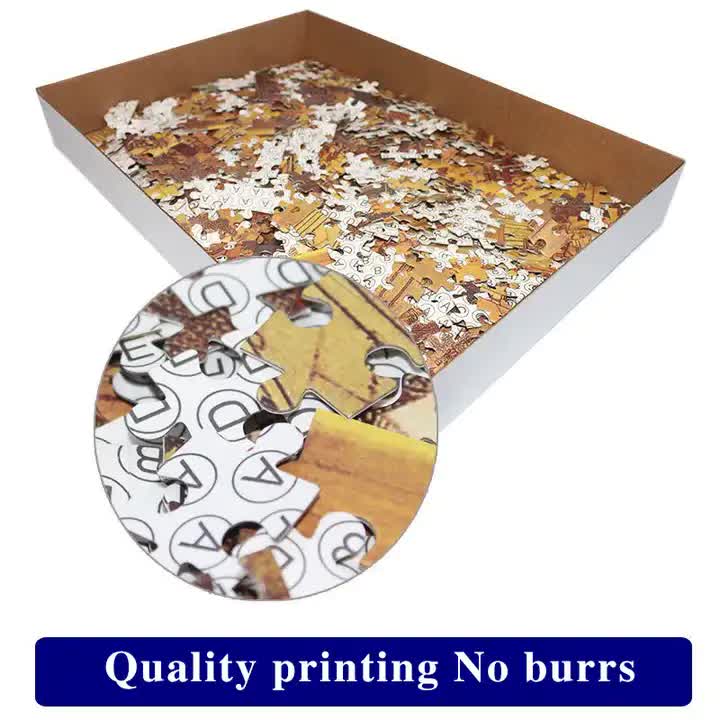 (2 PCS) 1000-Piece Windowsill Cat Jigsaw Puzzle - High Difficulty Stress-Relief  Toy