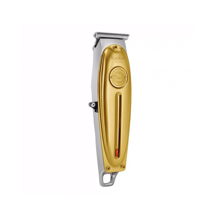 Gold KM-1949 Professional Hair Clipper - Electric Hair Trimmer for Styling & Carving with Precision Blades