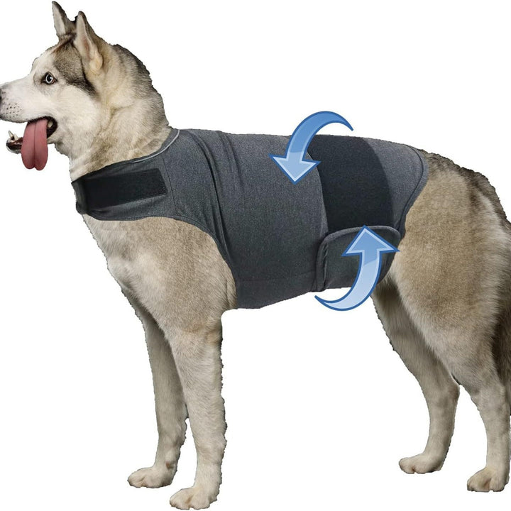 L Dog Vest Jacket - Warm, Soft, and Comfortable Dog Coat for Winter, Calming and Insulating Dog Apparel