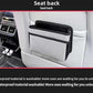 Black Upgraded Waterproof Car Storage Bag - Multi-Position Hanging Organizer