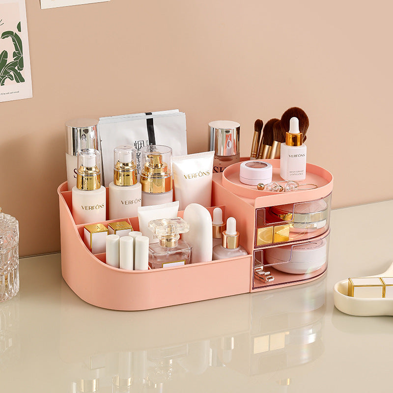 Makeup Organizer Pink (26.5*14.5*10cm)