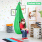 Green Kids' Outdoor Hanging Swing Pod Chair - Comfortable & Durable Hammock for Play