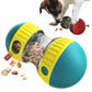 Red Interactive Dog Slow Feeder Toy - Food Dispenser Ball for Healthy Digestion