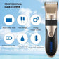 Gold Rechargeable Pet Hair Clipper with Adjustable Blades