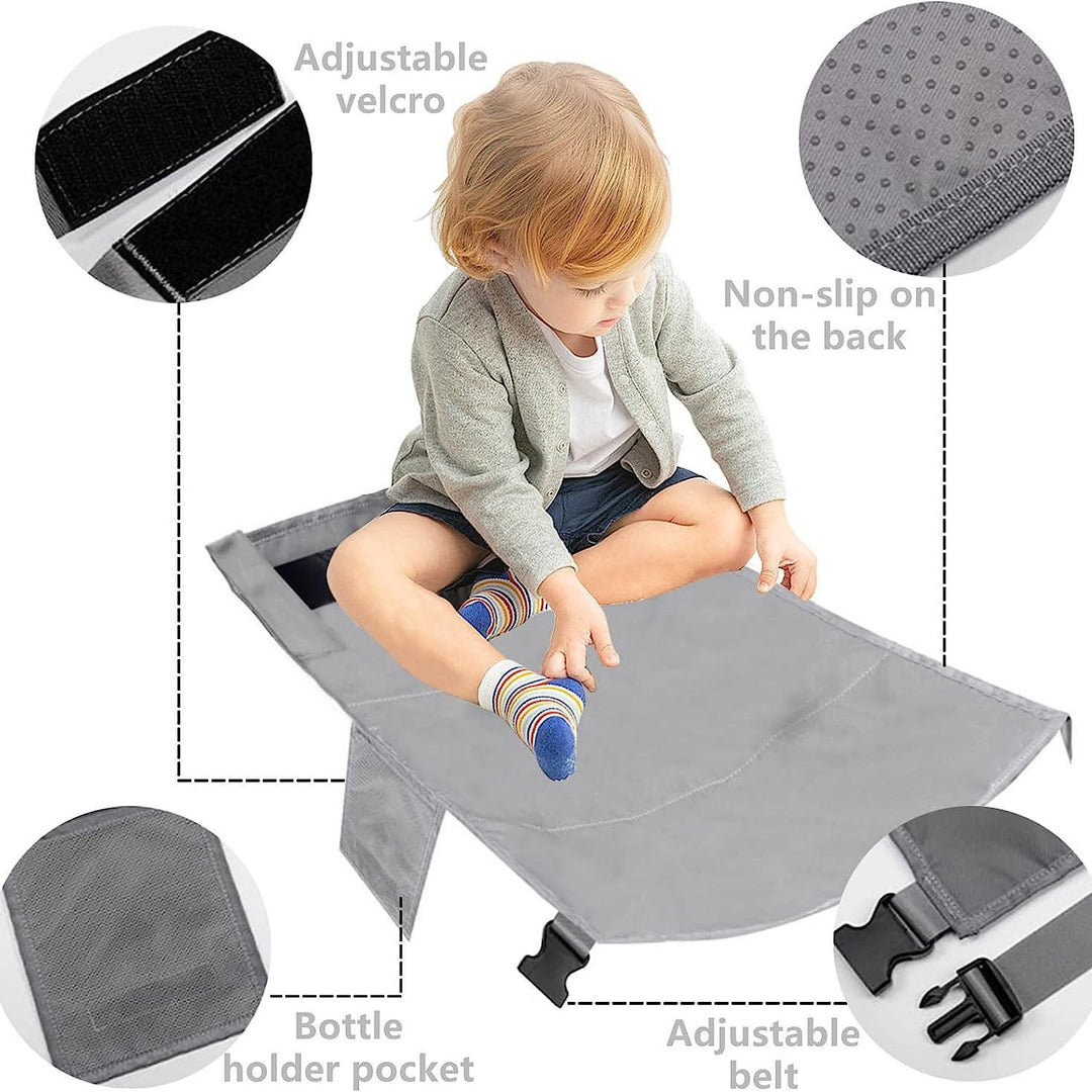 Blue Portable Baby Changing Mat with Safety Straps