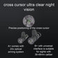 Full Black Crosshair Night Vision Monocular Telescope for Astronomy and Outdoor Use