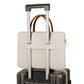 Beige Simple & Stylish Laptop Bag - Elegant Notebook Carrier for Students, Professionals, and Gift Purposes