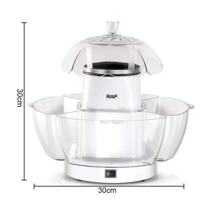 Hot Air Popcorn Maker, Automatic Electric Popcorn Machine, Home DIY Popcorn Maker