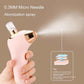 Pink Portable Oxygen Injector for Face Hydration and Skin Rejuvenation, 40ml USB Rechargeable Atomizer