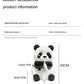 Ceramic Panda Tissue Box Holder - Creative Cartoon Napkin Dispenser for Home Decor