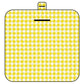 Thickened Waterproof Picnic Blanket - Portable Outdoor Beach Mat for Camping and Hiking 150*200cm(Yellow plaid)