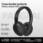 Brown VJE901 Wireless Bluetooth Over-Ear Headphones with Active Noise Cancelling